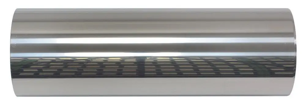 Edelstahlrohr in zylindrischer Form, reflektierende Oberfläche. Produkt von Vaillant, ohne erkennbare Maße oder spezifische Kennzeichnungen im Bild.